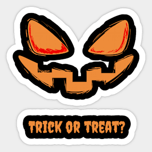 Trick or Treat? Sticker